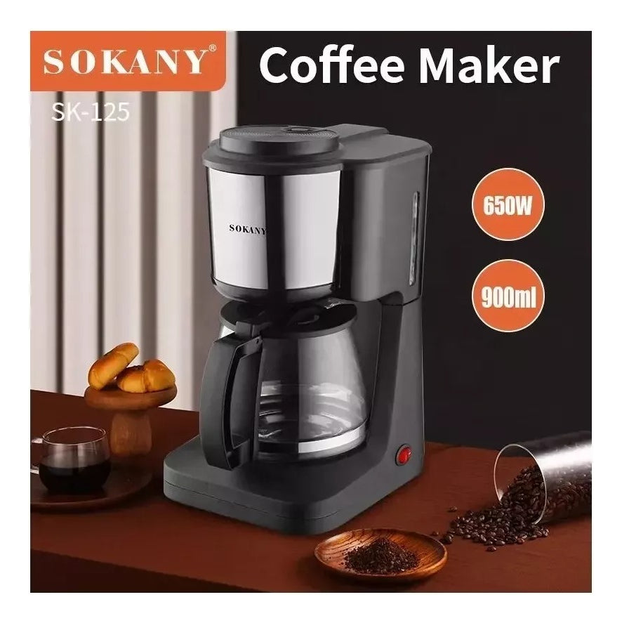 Cafeteira Sokany Elétrica Maquina De Café Sofisticada