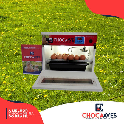 Chocadeira BIVOLT COM OVOSCÓPIO de 36 a 42 Ovos automática e digital- ChocaAves